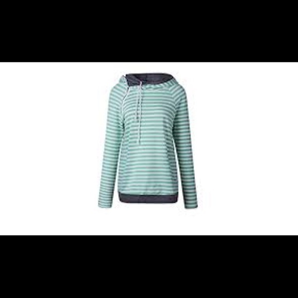 & Asymmetrical Zipper Double Hooded Sweatshirt - Picture 3 of 14